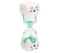 NAMOARLY Creative Toothbrush Timer Sand Hourglass Smiling Face Design for Brushing Teeth Birthday and Visual Bathroom Decor