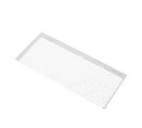 NAMOARLY Diamond Art Ruler for Round Drill Rhinestones, Stainless Steel Mesh Structure with 1020 Grids, High Precision Positioning Tool for DIY Handwork Crafts