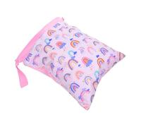NAMOARLY Diaper Storage Bag Wet Bag Dual Zipper Design Large Capacity Organizer for Stroller Reusable for Keeping Organized the Go