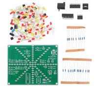 NAMOARLY DIY Soldering Practice Kit with Speed Flow LED Light Module for Skill Development and Teaching, Plastic Material, Dynamic Flowing Light Effect Educational Electronic Circuit Board
