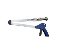 NAMOARLY Foldable Garbage Grabber 83cm Aluminum Alloy Trash Picker up Gripper Tool with Rubber Tips Extend Reach Helping Hand for Use in The Car