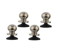 NAMOARLY Gaming Joysticks for Mobile Phones 2 Pairs of Touch Screen Controllers Compatible Devices Small Size Silver