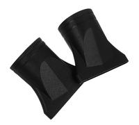 NAMOARLY Hair Dryer Nozzle Attachments 2pcs Plastic Black for Professional Salons Curly Hair Styling Diameter 4.4cm to 4.6cm