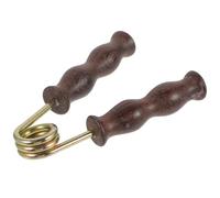 NAMOARLY Hand Grip Strengthener with Rosewood Handle, Finger and Wrist Exerciser for Forearm Training, Sturdy Wooden Hand Gripper for Muscle Strength and Rehabilitation