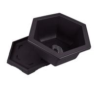 NAMOARLY Hexagonal Orchid Pot Pp Thickened Plastic Garden Planter
