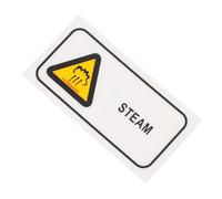 NAMOARLY High Temperature Hot Surface Warning Sticker Pet Burn Caution Label for Industrial Equipment Safety Workplace Efficiency