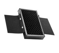 NAMOARLY Honeycomb Grid Flashlight Hood Light Reflector Portable External Flash Accessories Universal Lighting Control Filter for Photography Studio and Outdoor Use