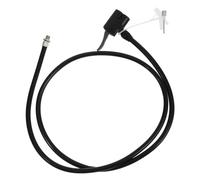 NAMOARLY Inflator Hose for Bikes Plastic Replacement Hose Attachment with Multi-valve Compatibility Easy Installation for Reliable Inflation in Various Temperatures Random Color