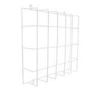 NAMOARLY Iron Wire Cage Protective Guard for Emergency Lights and Exit Signs, White Finish with Sleek Modern Design, Easy Installation for Commercial Spaces and Warehouses
