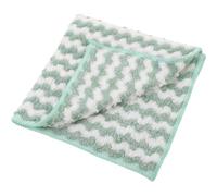 NAMOARLY Kitchen Dish Towel Dish Rag Thickened Microfiber Strong Cleaning Effect Good Absorption Green Hanging Hand Towel for Household Kitchen Cleaning