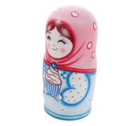 NAMOARLY Matryoshka Nesting Party Decorations Russian Decor Nesting Dolls Wooden