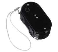 NAMOARLY Mechanical Dual-Head Baseball Pitch Counter, Handheld Small Finger Tally Clicker Score Tracker for Golf and Outdoor Sports, Black