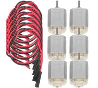 NAMOARLY Miniature DC Motor Small Electric Motors with 2-Pin Connector for Science Projects Model Cars Boats and Hobby Kits