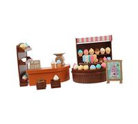 NAMOARLY Miniature Ice Cream Model Set House Accessories Mini for Boys Hands Play Scene Layout