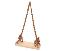 NAMOARLY Newborn Wooden Swing Photo Prop for Photoshoot Swing Seat with Stable Structure Easy Assembly for Indoor Outdoor Photography