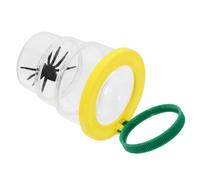 NAMOARLY Observation Box with Magnifying Viewer, Portable Bug Catcher Display Case, Eco-friendly Green and Yellow Biological Exploration Kit for Outdoor Science Study