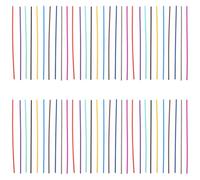 NAMOARLY P ilament Printing Pen Refills and Stable Storage with Vivid Colour Variety 260pcs 2.5mm X 15cm Random Color for Projects and Activities