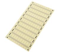 NAMOARLY Peel and Stick Self Adhesive Measuring Tape Waterproof Ruler Tape Measure for Boat Fish Measuring and Woodworking 0-10Cm Black Text, 20 Pieces