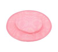 NAMOARLY Pink Cambric Round Hat Base for Millinery Use, Easy to Get into Hair, for Costume Making and Art Craft Forms, Fashion Hair Decoration Design Fascinator Base
