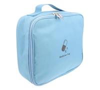NAMOARLY Portable First Aid Bag Emergency Storage Bag Oxford Cloth Fully Opened Long Life Use for Handbag