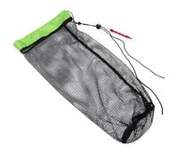 NAMOARLY Portable Foldable Nylon Mesh Fishing Cage Bag with Drawstring Invisible Streamlined Fish Collection Basket for Outdoor Sports Anchored Handsfree Fishing Gear for Traveling and