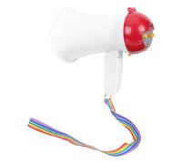 NAMOARLY Portable Plastic Handheld Megaphone Loudspeaker, Mini Multi-Function Amplifier for Sports Coaching and Shopping Mall Announcements, Battery Not Included