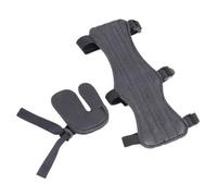 NAMOARLY Professional Adjustable Guard Finger Archery Convenient Arm and Protector Set , Lightweight Pu Material with Strap , for Outdoor Hunting and Practice Sessions