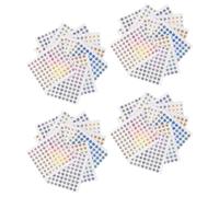 NAMOARLY QC Passed Labels Stickers 1600Pcs Self Adhesive Labels for Warehouse Inventory Production Monitoring Clear Printing Check Tested Pass Approval Circle Dot Sticker