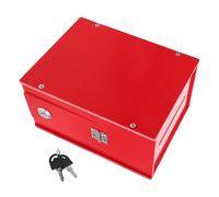 NAMOARLY Red Pvc Suggestion Box with Lock for Office and Public Spaces, Versatile Usage with Privacy Protection, Wall Mounted or Freestanding Ballot and Donation Box