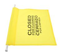 NAMOARLY Retractable Yellow Closed for Cleaning Sign with Simple Installation, Portable Plastic and Fabric Hanging Barrier for Busy Workplaces and Multiple Sites, for Housekeeping