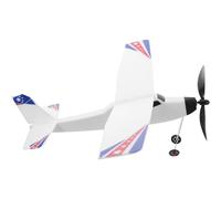 NAMOARLY Rubber Band Airplanes Glider Easy Assembly Stem Airplane Model Kit with Safe Polystyrene Construction Hand Launch Aircraft for Outdoor and Indoor Play Enhances Creativity and