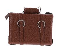 NAMOARLY Scale Doll House Decor Brown Miniature Travel Accessory Safe Detailed Micro Scene Ornament for Mini House Layout
