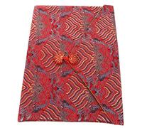 NAMOARLY Scripture Bag Storage Bag for Buddhist Texts and Religious Books, Small Cloth Pouch Organizer with Drawstring Closure, for Temple Practice Home Study and Spiritual Use