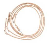 NAMOARLY Shoe Strap Extension Easy to Put and Take Creative Pu and Metal Material Adjustable Khaki with Fashionable Design for High Heels for DIY Shoes