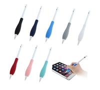 NAMOARLY Silicone Protective Cover and Stylus Grip Sleeve for Digital Pencil, Compatible with Ipad Tablets, Red Silicone Stylus Case for Writing and Drawing Accessories