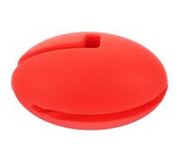 NAMOARLY Silicone Thermometer Clip Holder in Red, Flexible Temperature Probe Pot Clip for Cooking and Candy Making, Securely Holds Thermometer in Place with Sturdy Silicone Material
