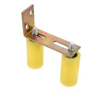 NAMOARLY Sliding Gate Guide Roller Nylon Dual Wheels Heavy Duty 7.48X6.30X1.97In for Conveyor Belts and Sliding Wardrobe Doors