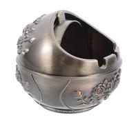 NAMOARLY Small Ashtray with Lid Metal Round Design for Home Patio Creative Portable Ash Tray for Indoor and Outdoor Use Stylish Ashtray Holder for Smokers