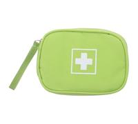 NAMOARLY Small Portable Medical Bag, Mini Medicine Storage Pouch with Handle, Green Compact Emergency Kit for Travel and Outdoor Use