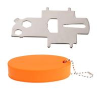 NAMOARLY Stainless Steel Boat Deck Fuel Key with Floating Design and Anti-slip Handle for Marine Conditions Compatible with Boat Fuel Plate and Waste Tank Caps