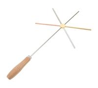 NAMOARLY Thermal Conductivity Demonstrator for Physics Education Aluminum, Brass, Iron, Copper Materials, Efficient Lab Work and Strong Construction for Physics Classroom Use