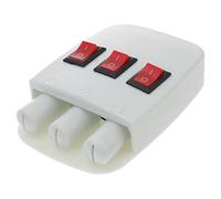 NAMOARLY Three-way Semiconductor Light Source Apparatus for Optics Experiment, Physical Teaching Instrument with Three-line Optical Output, Scientific Optical Tools for School Physics Lab