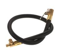 NAMOARLY Tire Inflator Extension Tube Automotive Pump Quick Adapter Compatible with Air Pumps Compact Lightweight Copper Steel Rubber for Car Emergency Situations