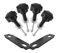 NAMOARLY Traction Boards Mounting Kit, off Road Recovery Bracket for Vehicle Roof Racks, Aluminium Alloy Recovery Track Support with Easy Installation, for Offroad Adventures