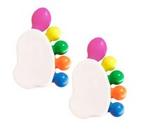 NAMOARLY Vibrant Foot Highlighters Fluorescent Pens Chisel Tip Markers for Writing and Drawing
