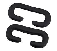 NAMOARLY Vr Eye Mask Pad 2Pcs PU Leather and Foam Compatible with HTC Vive VR Headset Easy to Clean Reduce with 8Mm and 22Mm Thickness