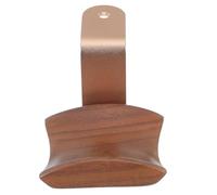 NAMOARLY Wall Hanger Hook for Headsets, Walnut Wood and Aluminium Headphone Holder with Sturdy Construction and Space-saving Design, for Gaming and Studio Use Random Color