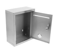 NAMOARLY Wall-mounted Locking Mailbox with Stainless Steel Construction Weatherproof Design for Secure Mail Storage for outside Use Suggestion Box with Slot