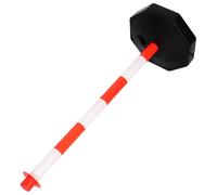 NAMOARLY Water Refillable Warning Post Parking Cone Traffic Delineator Post with Pe Material Multi Bright Colors Added Stability Swift Relocation for Temporary Applications and Public