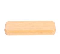 NAMOARLY Wooden Bamboo Stationery Box Single Pen Holder, Empty Pencil Box with Storage Function for Birthday Gift DIY